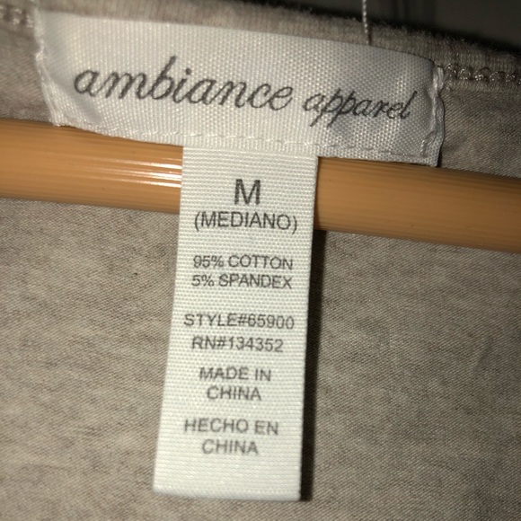 95% cotton beige crop t-shirt - Picture 5 of 6